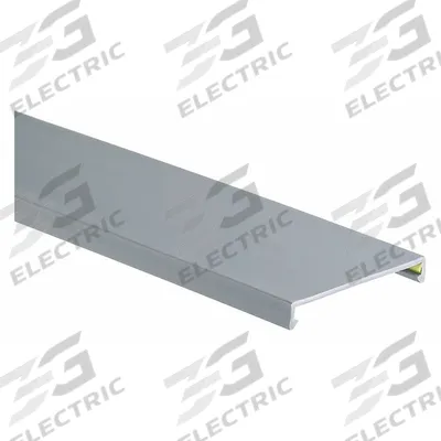 PANDUIT Wiring Duct Cover: PVC, 72 in Lg, Gray (MPN C1LG6). Key specifications — Material (Duct - Snap-On & Hinged Wiring Duct Covers