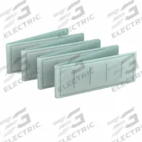 GRAINGER Link Air Filter: 25 in x 8 in x 1 in, 8 in Section Wd, 8 Sections, 2 Ply, MERV 8 (MPN 2JRW7). Key specifications — Performance Rating: MERV 8; Brand: GRAINGER; Media Material: Synthetic.
