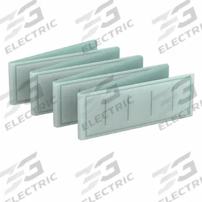 GRAINGER Link Air Filter: 25 in x 8 in x 1 in, 8 in Section Wd, 8 Sections, 2 Ply - MERV 8 Link Air Filters