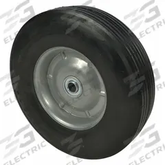 DAYTON Solid Rubber Wheel, 10 in dia.: Fits Dayton Brand (MPN SRW-100). Key specifications — attr382542: 6W853; attr382544: Dayton; attr382552: Solid Rubber Wheel, 10 in dia.; attr394832: DAYTON.