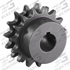 TRITAN Roller Chain Sprocket: 40-2, For 1/2 in Chain Pitch, 3/4 in Bore Dia, 15 Teeth, Steel (MPN D40BS15H X 3/4). Key specifications — Brand: TRITAN.