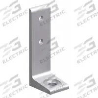 Floor Mount: 15 Series, Aluminum, 1 1/2 in x 2 in x 5 in, Drop-In, Triple, Adj (MPN 2415). Key specifications — Includes Fasteners: No; Mounting Type: Drop-In; System of Measurement: Inch; Finish: Anodized; Brand: 80/20; Material: Aluminum; Product Type: Economy Floor Mount Base Plate; Adjustable: Yes.