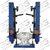 DAYTON Dual Belt Sander: For Metal/Plastic/Wood, Single-Phase, 1.5 hp, 2 in Belt Wd, 72 in Belt Lg (MPN 808TG0). Key specifications — attr652799: Dual Belt Sander; attr663749: Metal; attr652794: Single-Phase; attr663750: Benchtop; attr652768: DAYTON.