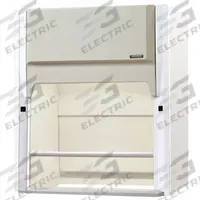 HEMCO CE Ducted Fume Hood: 4 ft Overall Wd, Base/Stand Included No (Required), Blower Included Yes (MPN 14842). Key specifications — Brand: HEMCO; Includes: Vapor Proof Light; Base/Stand Included: No (Required); Work Surface Included: No (Required); Blower Included: Yes.