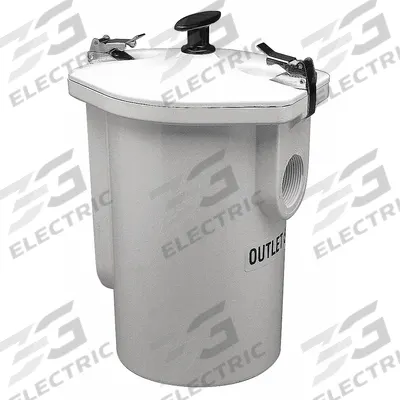 ZURN Solids Interceptor: 6 lb Capacity, 15 gpm Flow Rate, 14 3/8 in Overall Wd - Solids Interceptors