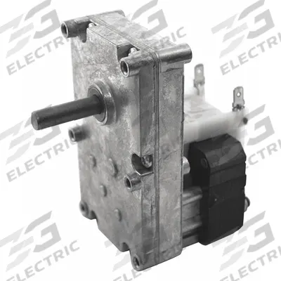 Dayton Gearmotor: Parallel, Single Output Shaft, Shaded Pole, Open, 6 RPM - C-Frame Parallel Shaft AC Gearmotors