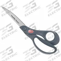 CLAUSS Shop Shears: Right-Hand, 8 in Overall Lg, Straight, Titanium Bonded, Pointed, Gray (MPN 18091). Key specifications — attr308500: Titanium Bonded; attr308502: Gray; attr308505: Right-Hand; attr308522: Vinyl; attr324896: CLAUSS.