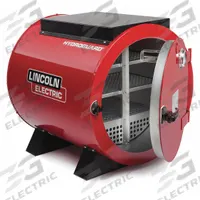 LINCOLN ELECTRIC Electrode Oven: Benchtop, 115/120V AC, 350 lb Storage Capacity, Red (MPN K2942-1). Key specifications — Color: Red; Brand: LINCOLN ELECTRIC; Manufacturer Part Number: K2942-1; Input Voltage (Nominal): 120V.