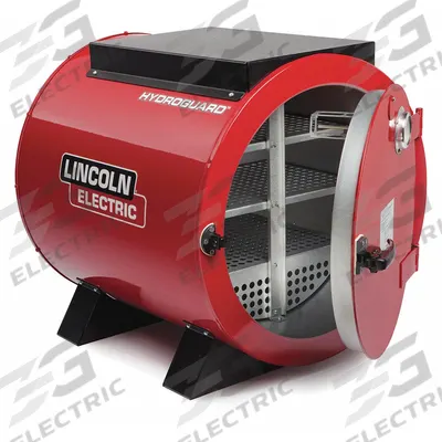 LINCOLN ELECTRIC Electrode Oven: Benchtop, 115/120V AC, 350 lb Storage Capacity - Benchtop Electrode Ovens