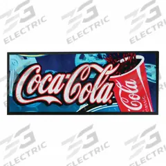 ALPHA LED Message Sign: Indoor, 1 Faces, Wall, 10 7/10 in Overall Ht, 30 in Overall Wd (MPN 1775851031)