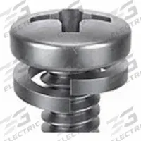SEMS Screw: Split Lock, M6x1.00 Thread Size, 16 mm Lg, Stainless Steel, Passivated, Pan, 10 PK (MPN 1-MPL-6-16). Key specifications — Drive Size: #3.