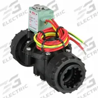 ASCO Solenoid Valve: 2-Way, Configurable, 3/4 in Pipe Size, 24V DC, Watertight, Plastic Body (MPN K212A043L1100F1). Key specifications — Pipe Size: 3/4 in; Voltage: 24V DC; Brand: ASCO; Coil Enclosure: Watertight.