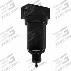 PARKER Filter: Particulate, 1/4 in NPT, 40 micron, 24 scfm, 250 psig Max Op Pressure, Metal Bowl, 14 (MPN 14F17AB). Key specifications — attr110055: 14; attr110024: Auto Pulse Drain; attr110008: PARKER.
