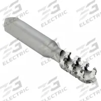CHICAGO-LATROBE Spiral Flute Tap: 1/4"-28 UNF, H3 / 2B, 3 Flute, Bottoming Chamfer, High Speed Steel (MPN 367933)