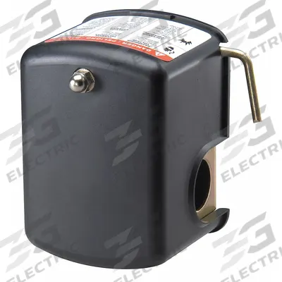 Dayton Pressure Switch: Std, 10 psi – 100 psi, 1/4" FNPT, 40 psi / 60 psi ON/OFF - General Purpose Pressure Switches for Air & Water