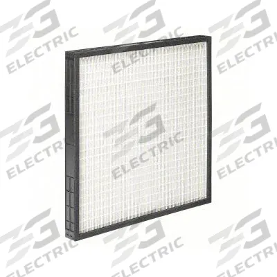 GRAINGER Minipleat Air Filter: 24 in x 24 in x 2 in, Synthetic, Plastic, No Header - MERV 15 Minipleat Air Filters