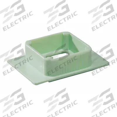 DYNALON Tissue Embedding Ring: Green, ABS, 1 5/8 in Overall Lg - Embedding Rings