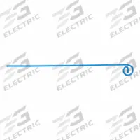 MEDSOURCE Stylet: 14 Fr Catheter Size, Sterile, Metal (MPN MS-ETS400). Key specifications — Brand: MEDSOURCE; Catheter Size: 14 Fr; Color: Blue; Material: Metal; Disposable: Disposable.