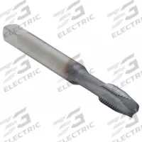 CLEVELAND Spiral Point Tap: #2-56 UNC, H2 / 2B, 2 Flute, Plug Chamfer, TiCN Coated High Speed Steel (MPN C55372)