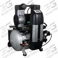 JUN-AIR Electric Air Compressor: Oil Free, 2 hp, 4.5 cfm, 120 psi Max Op Pressure, 10.57 gal Tank (MPN 1203560). Key specifications — attr50806: 230V AC; attr50800: 4.5 cfm; attr100072: Desiccant Air Dryer; attr50788: JUN-AIR.