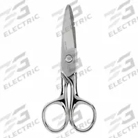 MILWAUKEE Scissors: Ambidextrous, 5 1/4 in Overall Lg, Serrated, Stainless Steel, Pointed, Chrome (MPN 48-22-4048). Key specifications — attr308500: Stainless Steel; attr308502: Chrome; attr308505: Ambidextrous; attr308522: Cable; attr324896: MILWAUKEE.