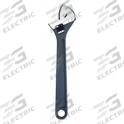 WESTWARD Adjustable Wrench: Alloy Steel, Black Phosphate, 8 in Overall Lg - General Purpose Adjustable Wrenches