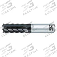 OSG Square End Mill: Carbide, WXS Coated, 6 Flute, 8 mm Mill Dia, 19 mm LOC, 60 mm OAL (MPN 91400811)