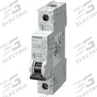 SIEMENS IEC Miniature Circuit Breaker: 0.5 A Amps, 60V DC, 14kA at 240V AC, Screw Clamp, 5SJ4, AC/DC (MPN 5SJ41058HG40). Key specifications — Brand: SIEMENS; DC Voltage Rating: 60V DC; Max. AIR Rating: 14kA at 240V AC; Terminal Connection: Screw Clamp; AC Voltage Rating: 240V AC; Series: 5SJ4.