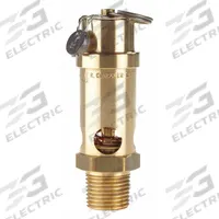 CONRADER Safety Valve: Soft Seat, 1/2 in (M)NPT Inlet (In.), 300 psi Preset Setting (PSI), Brass (MPN SRV530-1/2-300). Key specifications — attr291993: Soft Seat; attr291998: Brass; attr292007: Silicone; attr292009: Brass; attr294753: CONRADER.