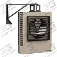 MARKEL Fan Forced Electric Unit Heater: 480 V AC, 3-Phase, 34 in x 29 1/4 in x 10 1/16 in (MPN 5130CA1NP3P). Key specifications — Brand: MARKEL; Voltage, Phase: 480 V AC, 3-Phase; Overall Dimensions - H x W x D: 34 in x 29-1/4 in x 10-1/16 in.