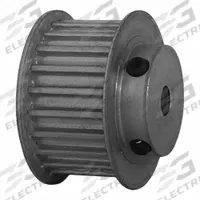 DAYTON Timing Pulley: Curvilinear, Fixed, For 15 mm Belt Wd, 22 Teeth, 5 mm Pitch, Aluminum (MPN 22-5M15-6FA3). Key specifications — Brand: DAYTON; Finish: Clear Anodized; For Belt Series: Powerhouse®.