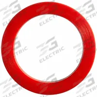 Cam and Groove Gasket: 1 1/4 in For Coupling Size, Red, 1 15/16 in Outside Dia, Flat, Silicone, 5 PK (MPN ZUSA-CAM-SMD-1-1/4). Key specifications — Color: Red; Metal Detectable: Yes; Gasket Material: Silicone; Brand: USA INDUSTRIALS.