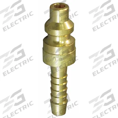 HANSEN Quick Coupler Plug: Hose Barb - Oxygen Hose Quick-Disconnect Coupling Plugs
