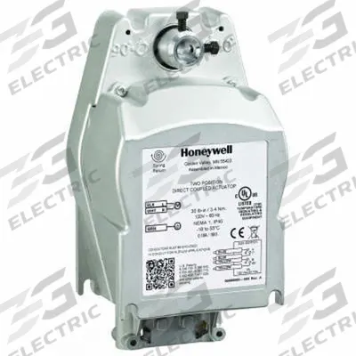 Honeywell Actuator: Fire and Smoke Dampers, On/Off, Spring Return, 80 in-lb, 120V AC - Fire & Smoke Rated Actuators