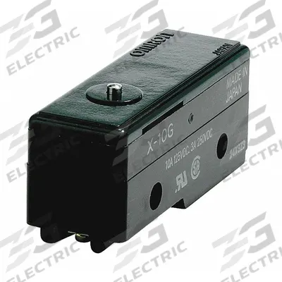 OMRON Snap Action Switch: Pin Plunger Actuator, 1NO/1NC - Plunger Snap-Action Switches