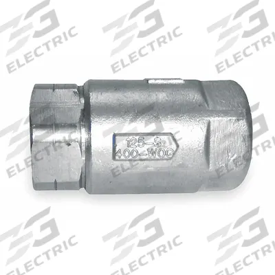 APOLLO Ball Cone Spring Check Valve: Ball, Inline Valve Body, CF8M Stainless Steel - Stainless Steel Ball Check Valves