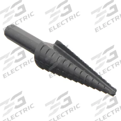 APPROVED VENDOR Step Drill Bit: 1/8" to 1/2", Black Oxide HSS - High-Speed Steel Step Drill Bits