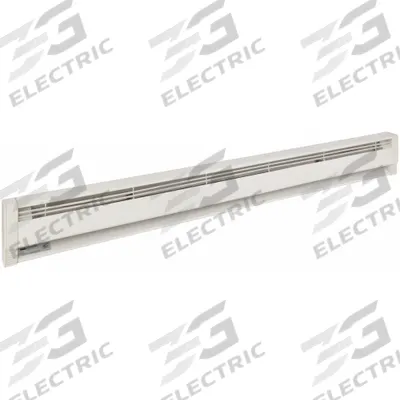 Dayton Electric Baseboard Heater: Commercial Grade, 1500W, Thermostat Not Included - Oil-Filled Electric Baseboard Heaters