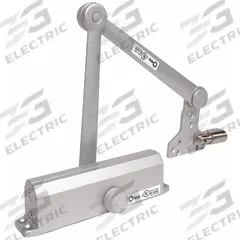 PDQ Door Closer: Parallel Mounting Type, Grade 3 - Light Duty, Aluminum, 11 1/4 in Lg (MPN 3101 BC SCS 689). Key specifications — Manufacturer Part Number: 3101 BC SCS 689; Brand: PDQ; Closer Series: 3100; Closer Type: Non-Hold Open; Compatible with Series: 1260; Location Use: Interior/Exterior; Spring Type: Adjustable; Product Type: Door Closer.