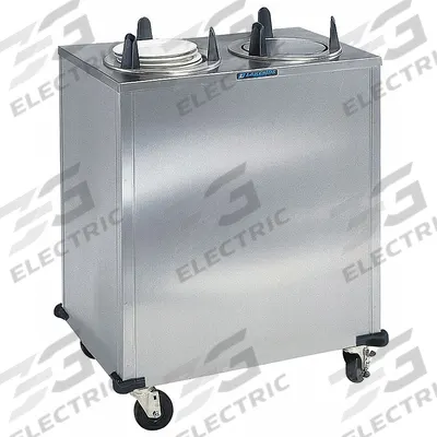 LAKESIDE Plate Dispenser Cart: Unheated, 12 1/4 in Plate Size, 39 7/8 in Overall Ht - Unheated Plate Dispenser Carts