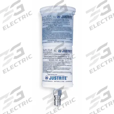 JUSTRITE Coalescing/Carbon Filter: Plastic - Coalescing/Carbon Filters for HPLC Waste Cans