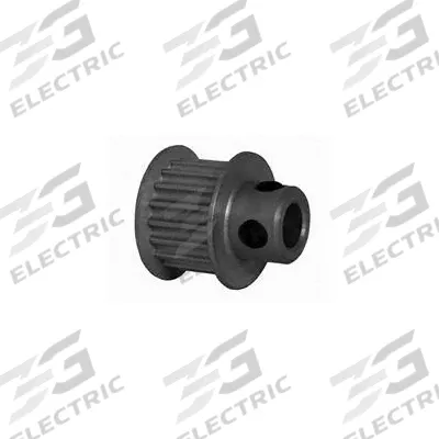 Dayton Timing Pulley: Modified Curvilinear, Fixed, For GT Timing Belt Section - GT Section Fixed-Bore Timing Pulleys with Hub