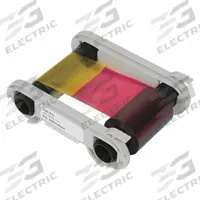 ID Card Printer Ribbon: Full Color, 300 Prints per Roll, 2 in Overall Ht, 8 in Overall Wd (MPN R5F008AAA). Key specifications — Compatible Product Type: ID Card Printers; Color Capability: Full Color; Product Type: ID Card Printer Ribbon.