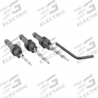 MILWAUKEE Countersink Set: 3 Pc, For #10/#6/#8 Screw (MPN 48-13-5003). Key specifications — attr1301351: MILWAUKEE.