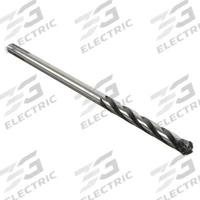 BOSCH Rebar Cutter: 1 1/8 in Drill Bit Size, 10 in Max Drilling Dp, 12 in Overall Lg - 3-Flat-Shank Rebar Cutting Drill Bits