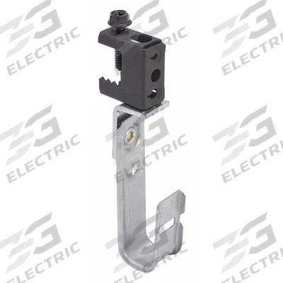 B-LINE BY EATON J-Hook: Clamp-On with Locking Latch, 3/4 in Max. Bundle Dia. - Beam Mount J-Hooks