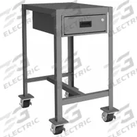 DURHAM MFG Work Table: Fixed Ht, Steel, 24 in x 18 in, 2,000 lb Overall Load Capacity (MPN MTDM182436-2K195). Key specifications — Unit Type: Not Expandable or Modular; Assembly: Fully Assembled; Wheel Material: Phenolic; Frame Material Finish: Powder Coated; Drawer Depth: 19-1/4 in; Drawer Height: 4-15/16 in; Mobility: Casters; Drawer Width: 13-5/16 in.