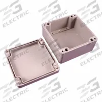 HAMMOND Enclosure: Polyester, 6 in x 6 in x 4 in, NEMA 4/4X, Solid Cover, Screw On (MPN 1590ZGRP161). Key specifications — Brand: HAMMOND; Closure Method: Screws; Enclosure Material: Polyester; Knockouts: Not Included.