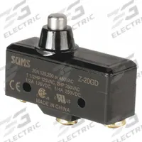 APPROVED VENDOR Snap Action Switch: Plunger Actuator, 1NO/1NC, Screw (MPN 5JEE9). Key specifications — AC Contact Rating: 20 A @ 480 V; Electrical Connection: Screw; Brand: APPROVED VENDOR.