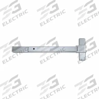 TELL MANUFACTURING Rim Exit Device: 3 ft Max Door Wd - Rim Push Bars